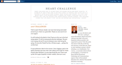 Desktop Screenshot of heart-challenge.blogspot.com