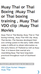 Mobile Screenshot of boxingmuaythai.blogspot.com