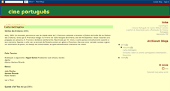 Desktop Screenshot of cine-portugues.blogspot.com