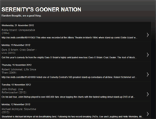 Tablet Screenshot of gooner-nation.blogspot.com
