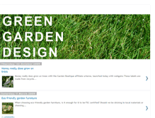 Tablet Screenshot of greengardendesign.blogspot.com