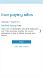 Mobile Screenshot of payingfreesites.blogspot.com