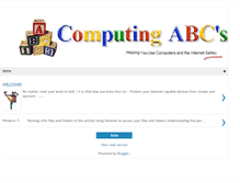 Tablet Screenshot of computingabc.blogspot.com