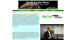 Desktop Screenshot of earthequitynews.blogspot.com