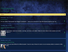 Tablet Screenshot of fitnessphysios.blogspot.com