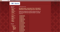 Desktop Screenshot of baumer-electric.blogspot.com