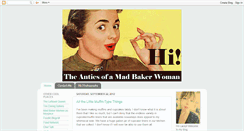 Desktop Screenshot of madbakerwoman.blogspot.com