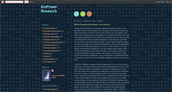 Desktop Screenshot of empowerresearch.blogspot.com