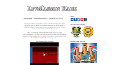 Desktop Screenshot of livejasmin-generator.blogspot.com