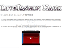 Tablet Screenshot of livejasmin-generator.blogspot.com