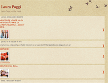 Tablet Screenshot of laurapaggi.blogspot.com