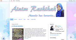 Desktop Screenshot of ainimrashihah.blogspot.com
