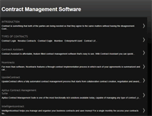 Tablet Screenshot of contractmanagsoft.blogspot.com