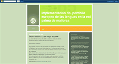 Desktop Screenshot of implementacion-portfolio-eoipalma.blogspot.com