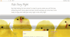 Desktop Screenshot of kidsstorynight.blogspot.com