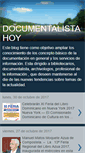 Mobile Screenshot of documentalistahoy.blogspot.com