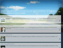 Tablet Screenshot of documentalistahoy.blogspot.com