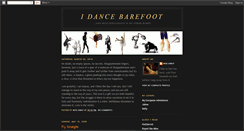 Desktop Screenshot of dancebarefoot.blogspot.com