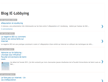 Tablet Screenshot of ie-lobbying.blogspot.com
