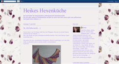 Desktop Screenshot of heikeshexenkueche.blogspot.com