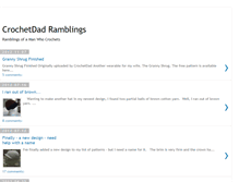Tablet Screenshot of crochetdad.blogspot.com