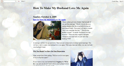 Desktop Screenshot of howtomakehusbandloveme.blogspot.com