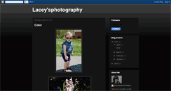 Desktop Screenshot of laceysphotography.blogspot.com