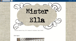 Desktop Screenshot of misterella.blogspot.com