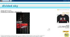 Desktop Screenshot of dividedskymusic.blogspot.com