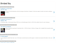 Tablet Screenshot of dividedskymusic.blogspot.com