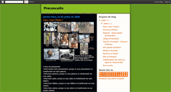 Desktop Screenshot of nopreconceito.blogspot.com