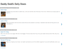 Tablet Screenshot of daddydoddsdailydoses.blogspot.com