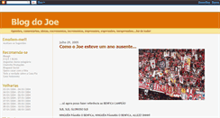 Desktop Screenshot of blogdojoe.blogspot.com