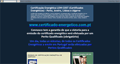 Desktop Screenshot of certificado-energetico.blogspot.com