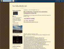 Tablet Screenshot of lavidadesdemi.blogspot.com