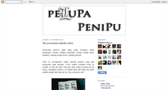 Desktop Screenshot of pelupadanpenipu.blogspot.com