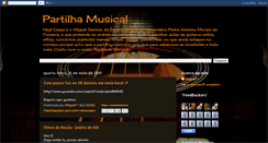 Desktop Screenshot of partilhamusical.blogspot.com