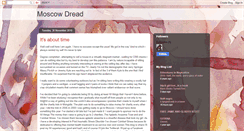 Desktop Screenshot of moscowdread.blogspot.com