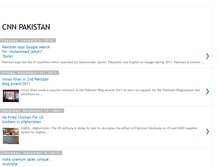 Tablet Screenshot of cnnpakistan.blogspot.com