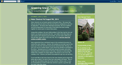 Desktop Screenshot of greeninggrace.blogspot.com