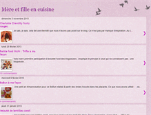 Tablet Screenshot of mereetfilleencuisine.blogspot.com