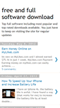 Mobile Screenshot of fullsoftwaredownloadhere.blogspot.com