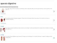 Tablet Screenshot of aparato-digestivo.blogspot.com
