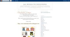 Desktop Screenshot of 365blogstodesigners.blogspot.com