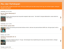 Tablet Screenshot of mazjahada-akudankehidupan.blogspot.com