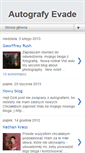 Mobile Screenshot of evade-autografy.blogspot.com