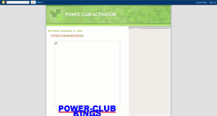 Desktop Screenshot of powerclubkings.blogspot.com