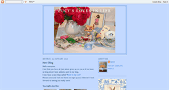 Desktop Screenshot of lucyslovesinlife.blogspot.com