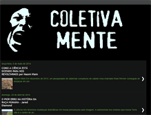 Tablet Screenshot of coletiva-mente.blogspot.com