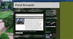 Desktop Screenshot of portalruropolis.blogspot.com